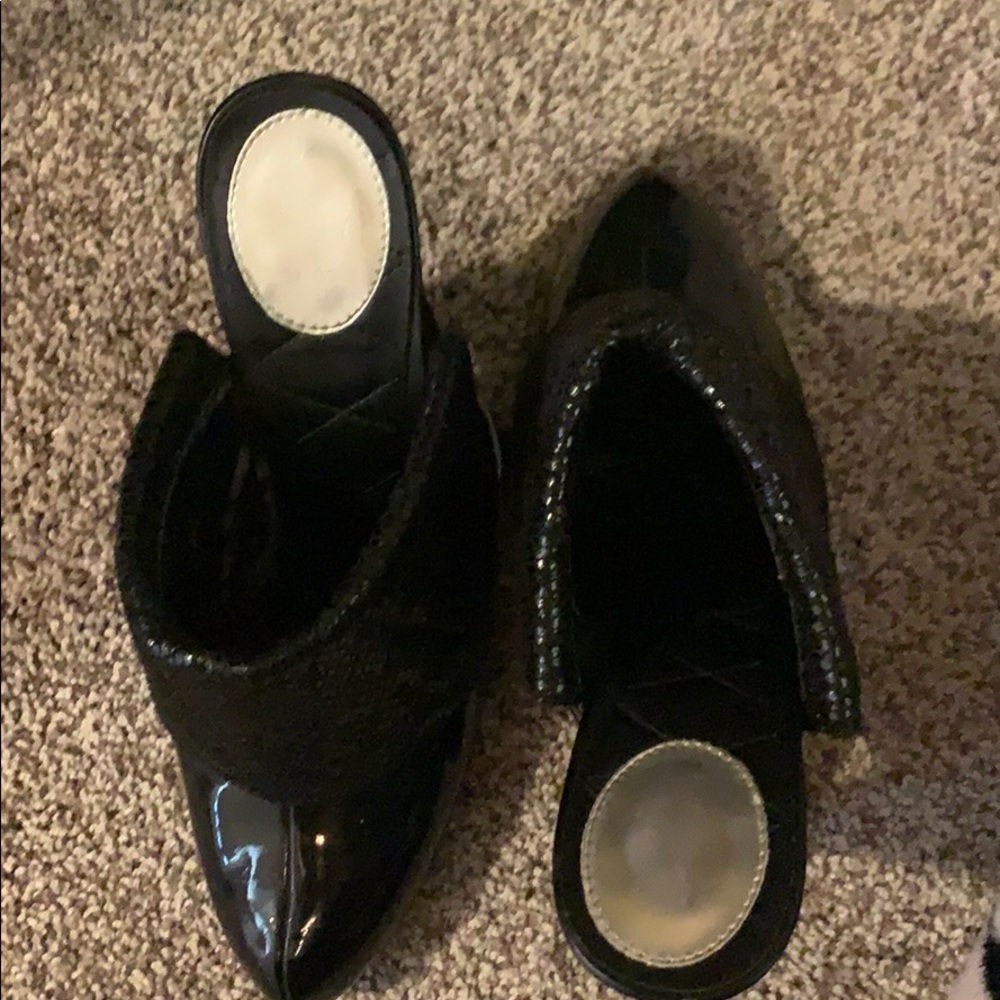 Baby phat black heels